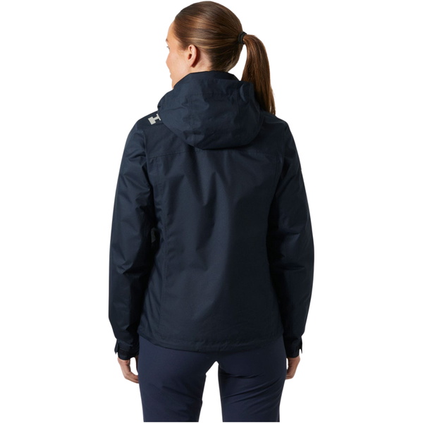 2026 Helly Hansen Womens Crew Hooded Pile Jacket 34527 - Navy